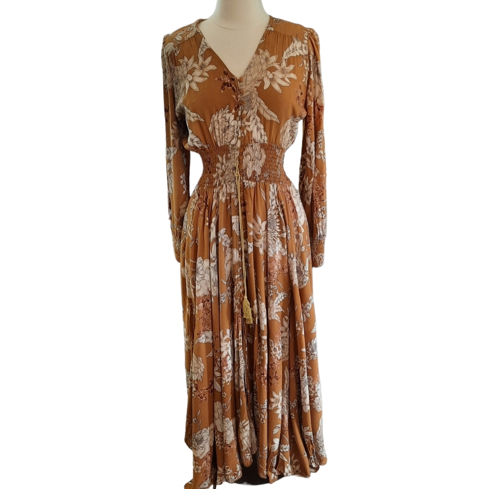 Jaase Boho Long Sleeve Maxi Dress